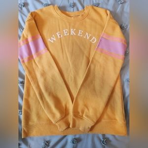 Weekend sweatshirt girls size 10/12